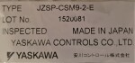 Yaskawa JZSP-CSM9-2-E